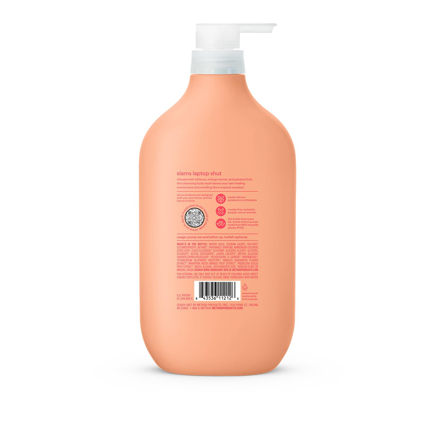method Body Wash, Simply Nourish, 28 fl oz
