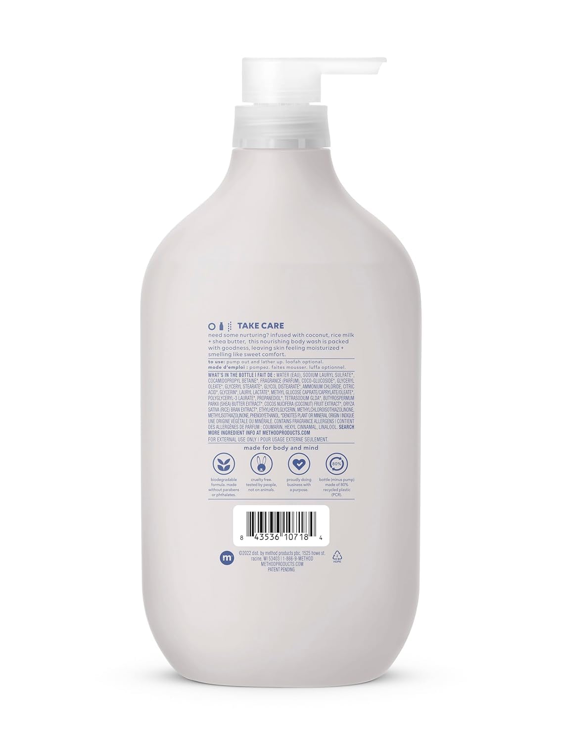 method Body Wash, Simply Nourish, 28 fl oz