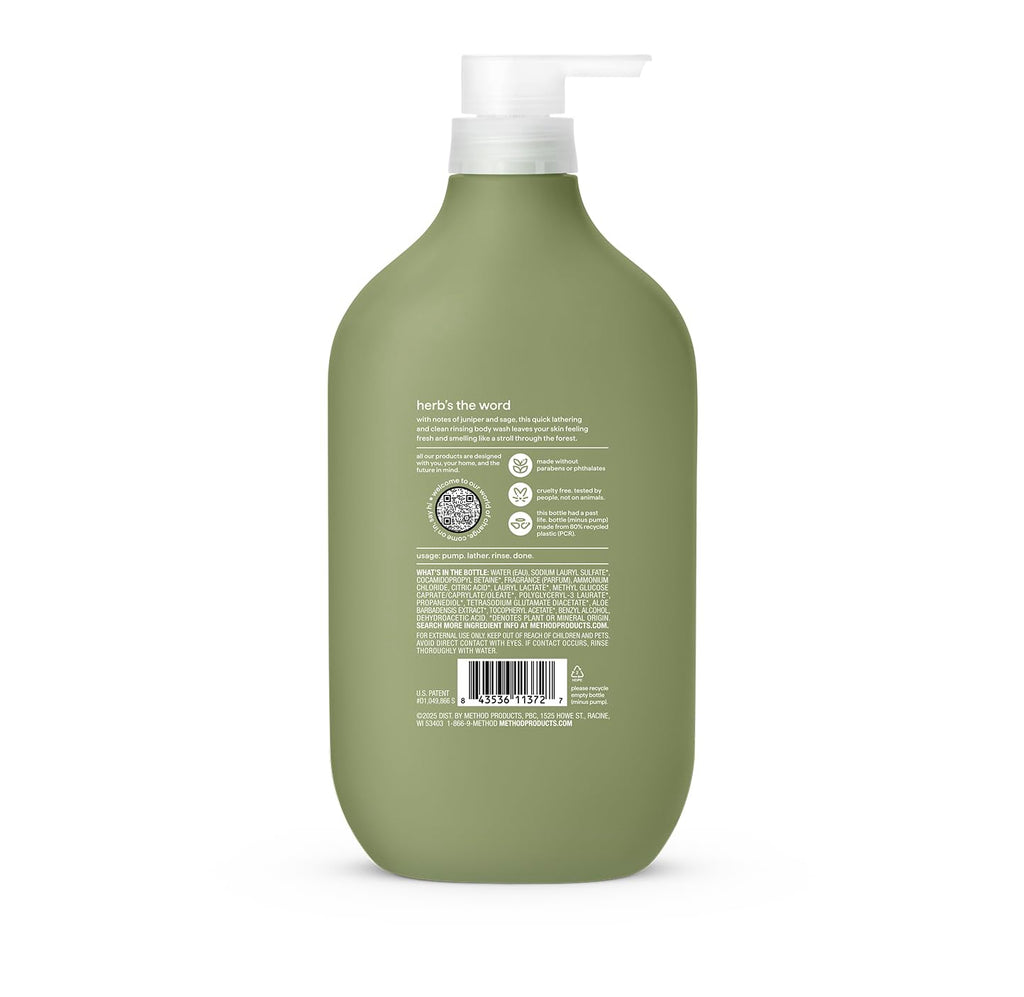 method Men’s Body Wash, Sea + Surf Scent, 28 fl oz