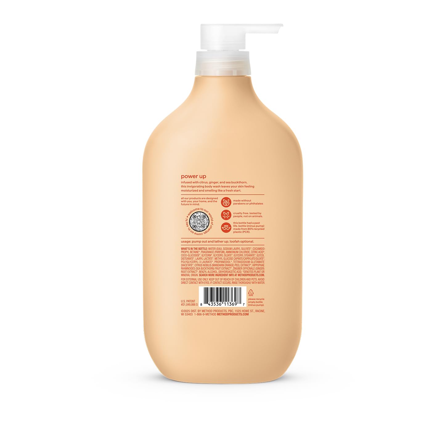 method Body Wash, Simply Nourish, 28 fl oz