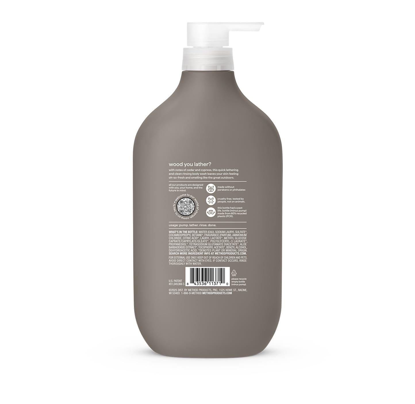 method Men’s Body Wash, Sea + Surf Scent, 28 fl oz