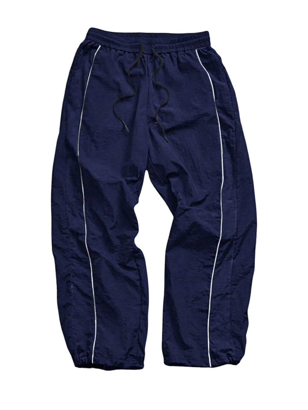 SHENHE Men's Y2k Wide Leg Baggy Parachute Pants Hip Hop Track Trousers