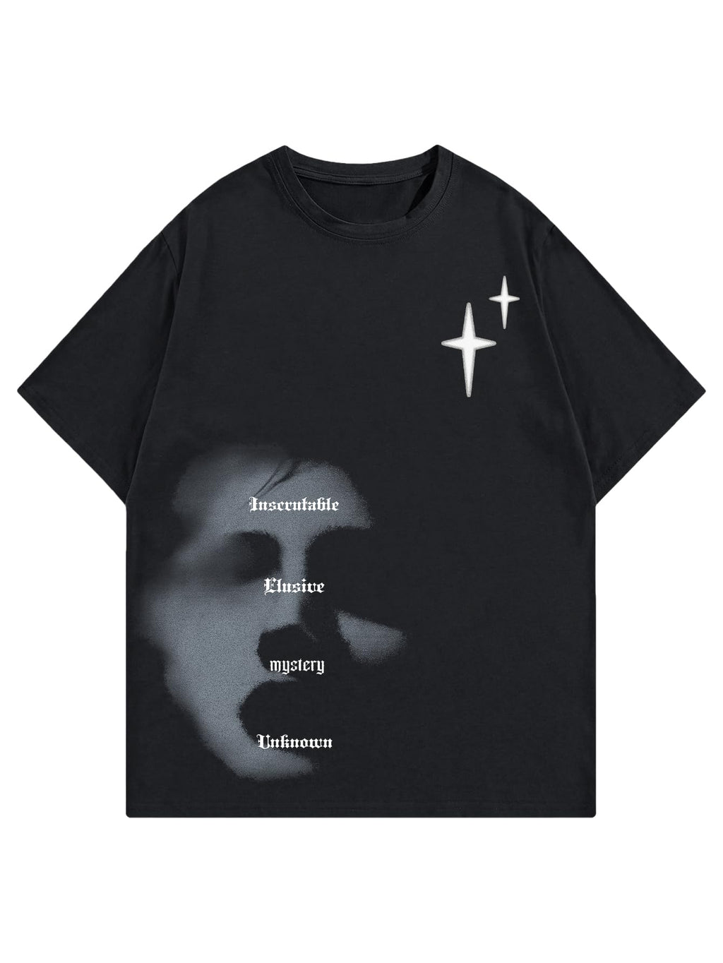 Verdusa Men's Y2k Graphic Tees Short Sleeve Crew Neck Grunge Shirts