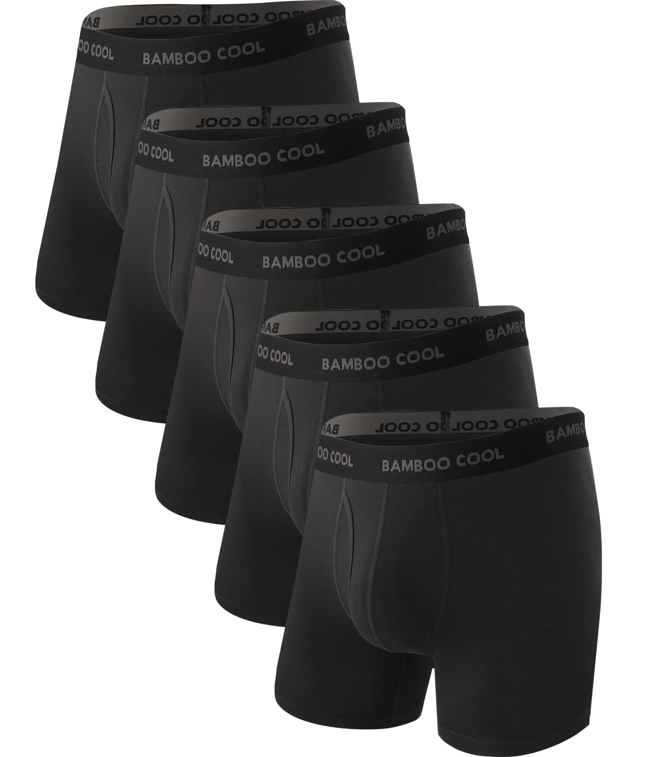 BAMBOO COOL Ultra Soft & breathable Mens Underwear Boxer Briefs Pack