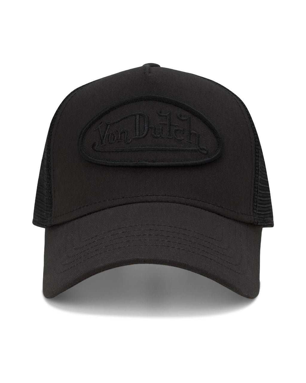 Von Dutch Unisex Trucker Hat - Retro Classic Solid Color Mesh Back Snapback Baseball Cap for Men & Women.