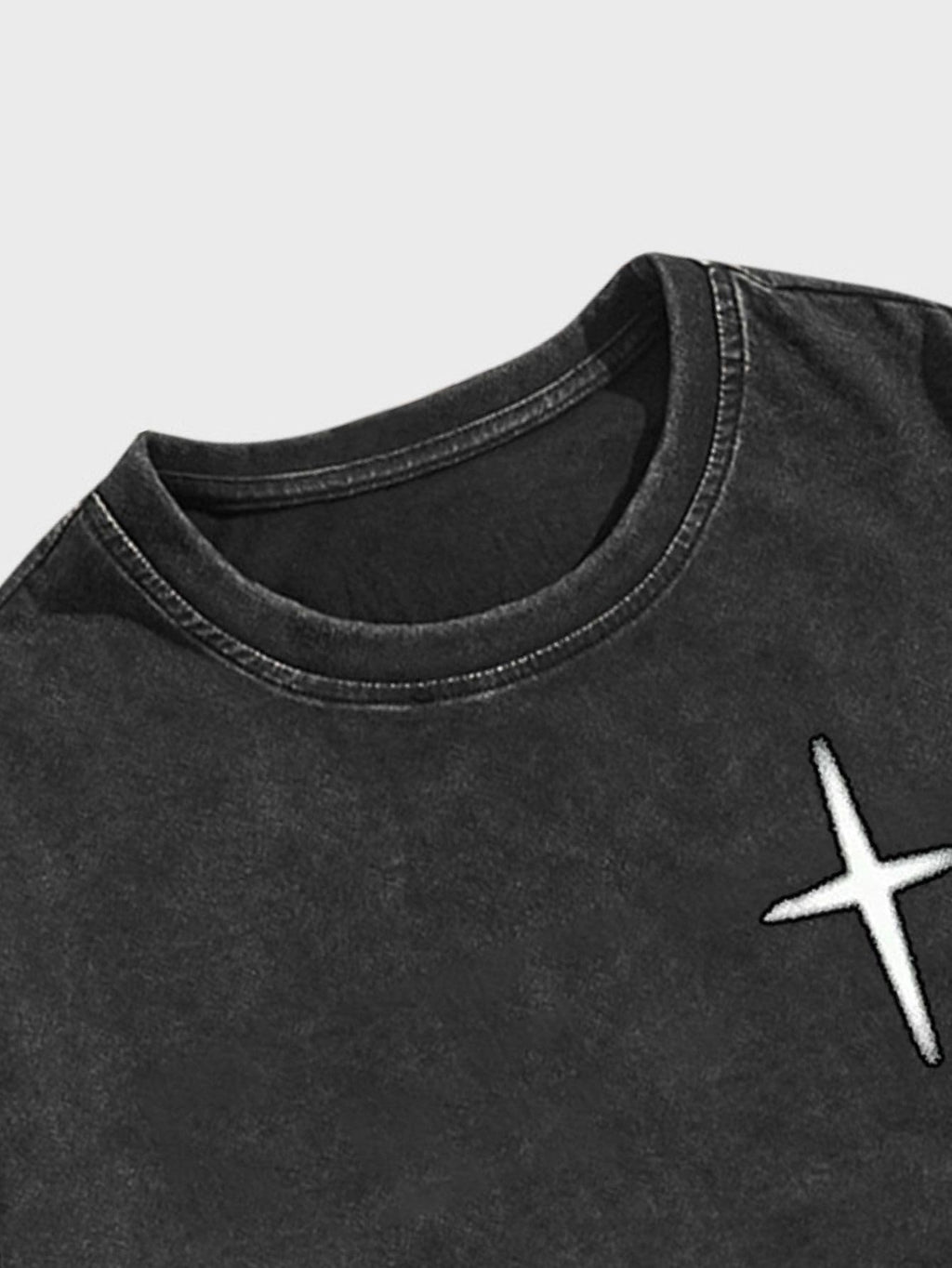 Verdusa Men's Y2k Graphic Tees Short Sleeve Crew Neck Grunge Shirts