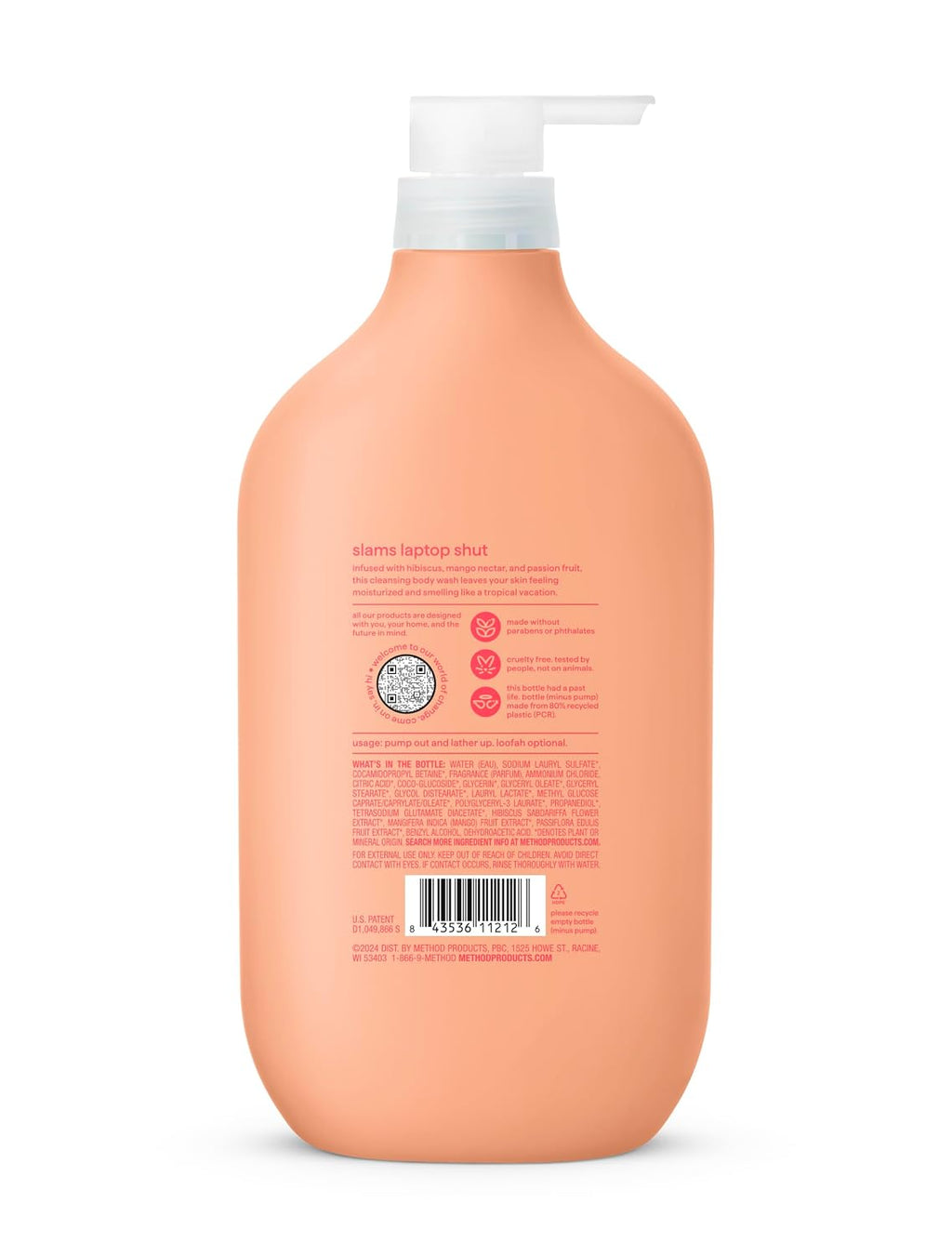 method Body Wash, Simply Nourish, 28 fl oz