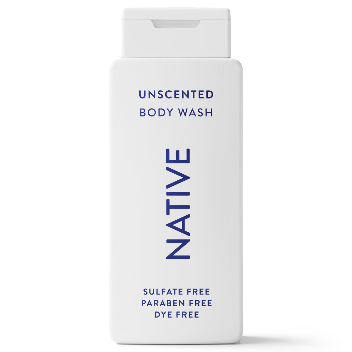 Native Clean Body Wash, Gentle & pH-balanced for Sensitive Skin, 24-Hr Freshness for Men & Women, Vegan & Cruelty-Free, Free of Sulfates, Parabens & Phthalates, Sea Salt & Cedar, 18 fl oz