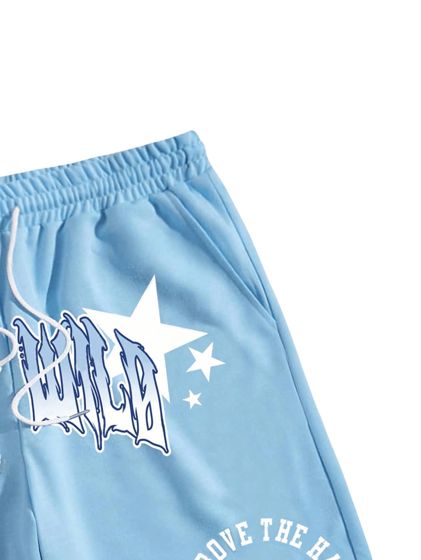 SHENHE Men's Graphics Shorts Print Workout Track Streetwear Shorts