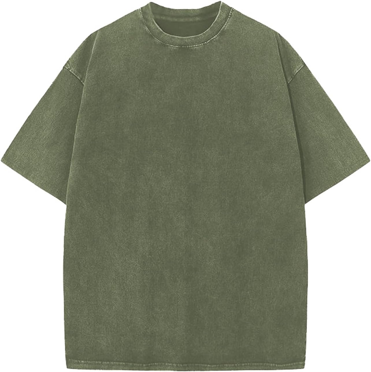 Arssm Men Oversized T Shirts Vintage Tee Loose Fit Short Sleeve Casual Streetwear Baggy Washed Unisex Tops