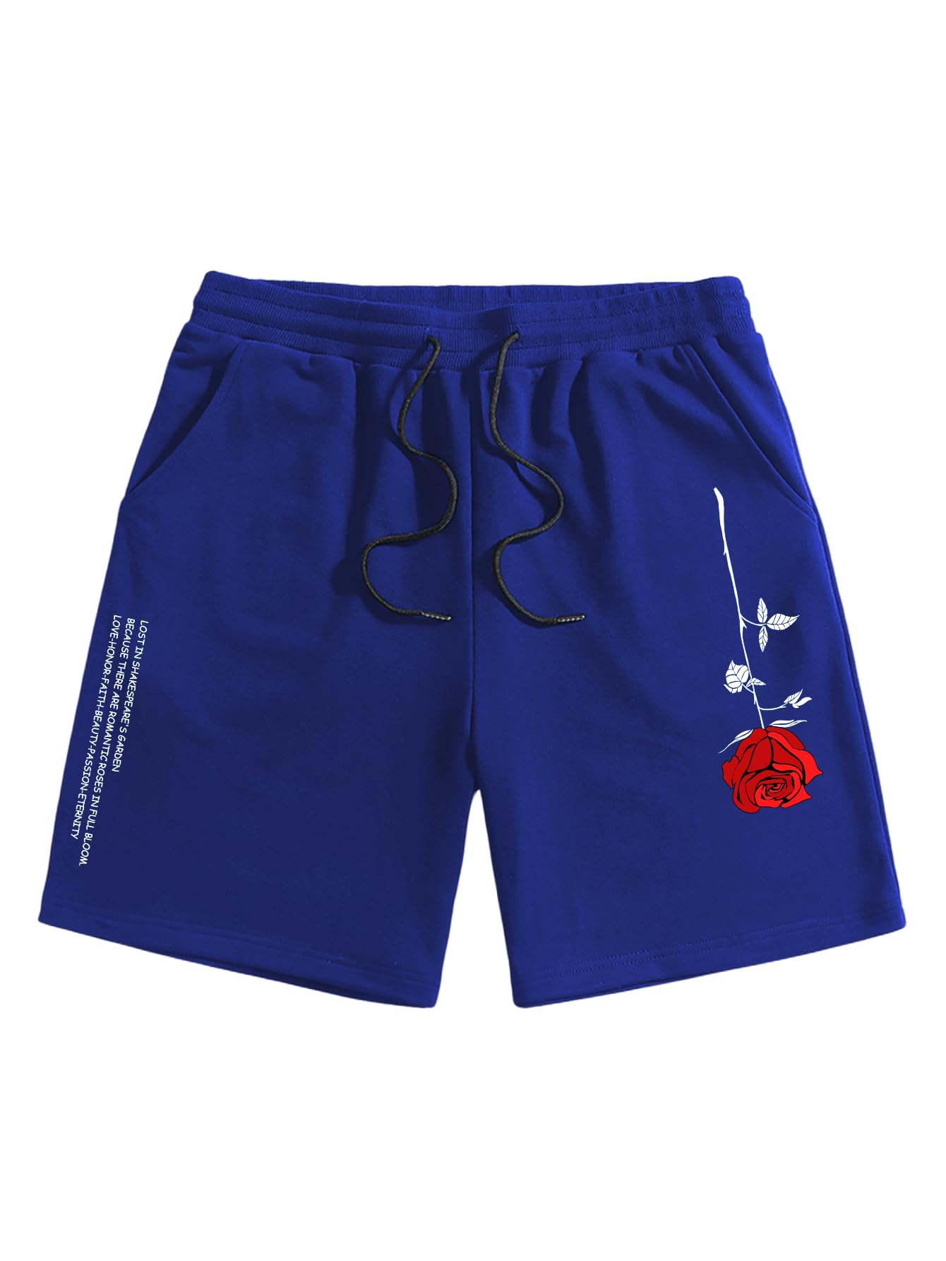 SHENHE Men's Graphics Shorts Print Workout Track Streetwear Shorts