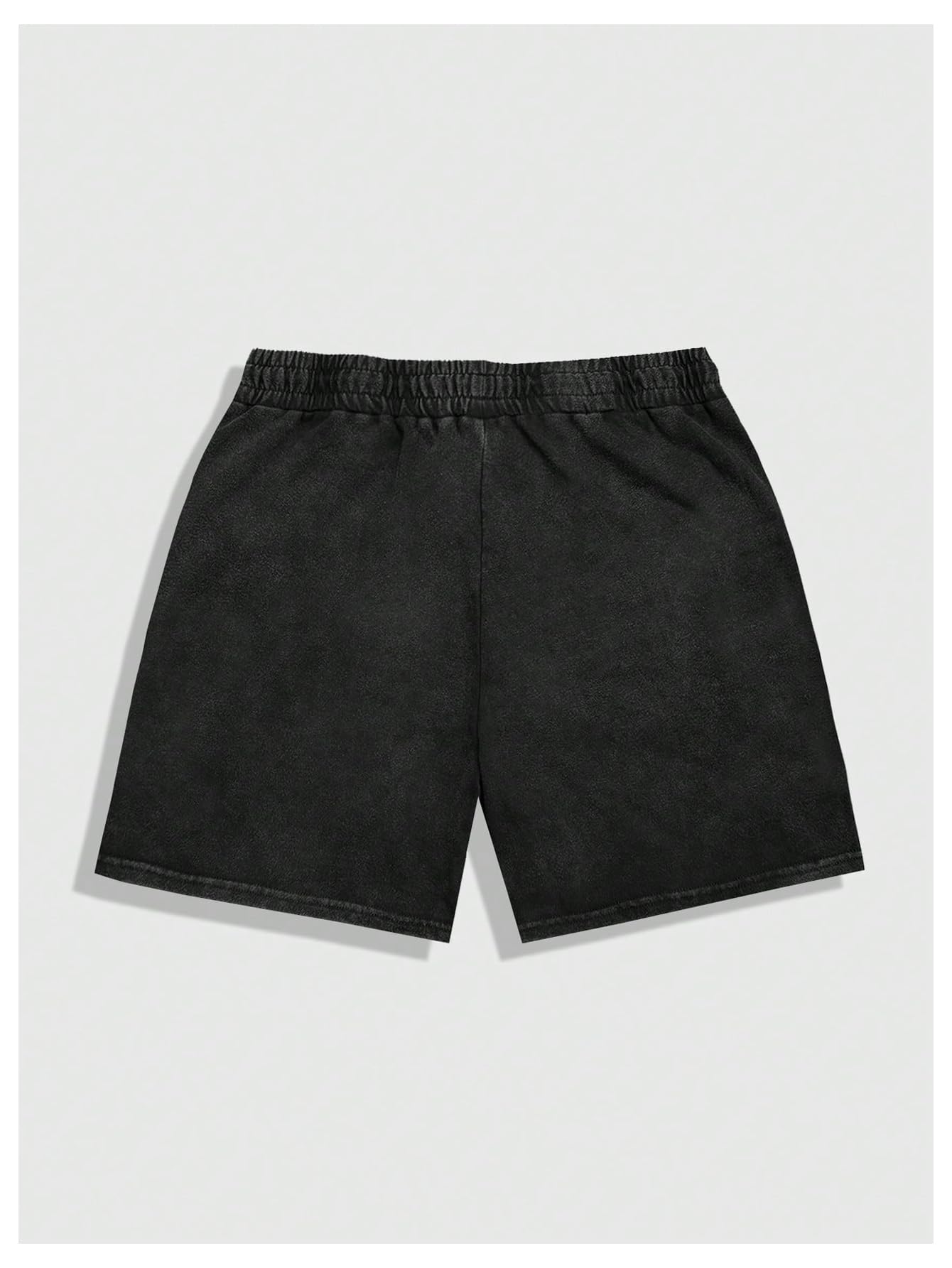 VIPWOLF Men's Star Graphic Y2k Shorts Distressed Track Shorts Streetwear