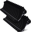 shnn 12 Pairs Mens Ankle Socks Athletic Casual Low Cut Short Socks for Men