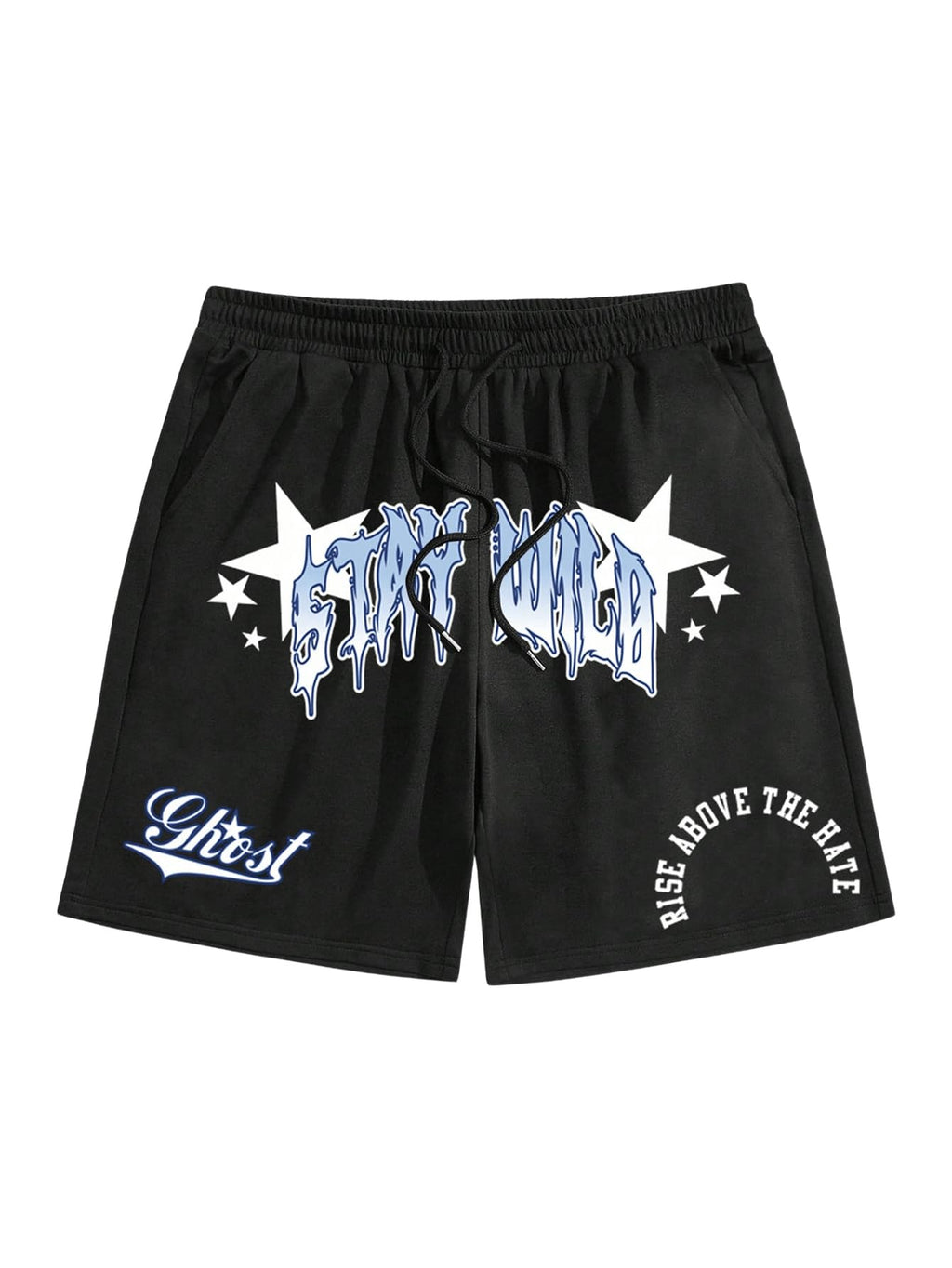 SHENHE Men's Graphics Shorts Print Workout Track Streetwear Shorts