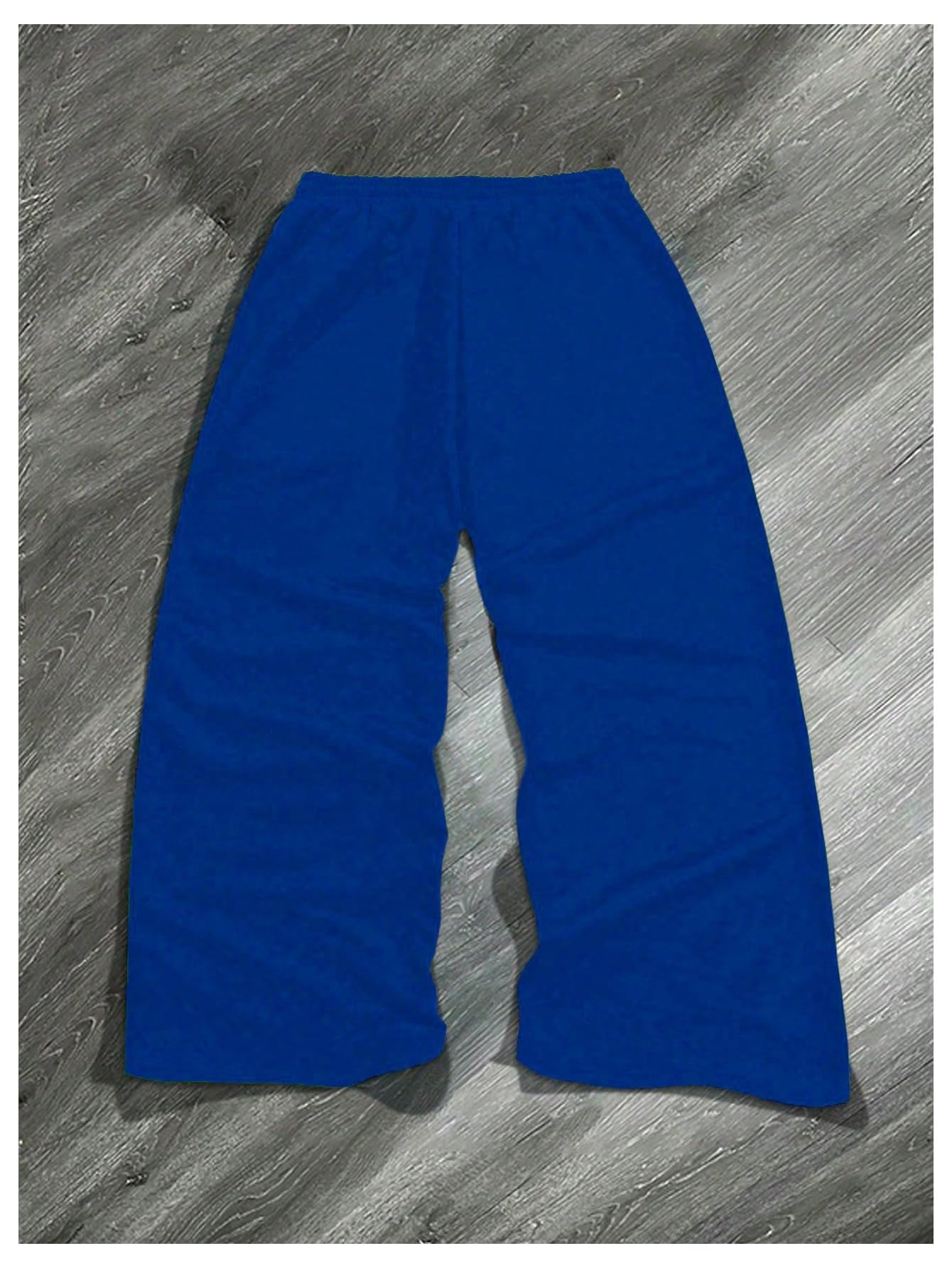 SHENHE Men's Y2k Graphic Track Striped Parachute Wide Leg Sweatpants