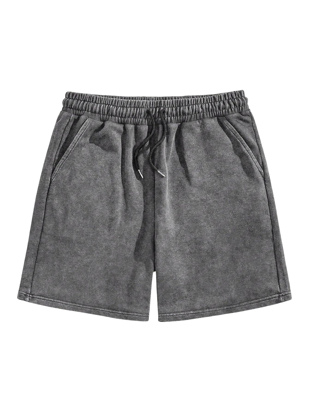 VIPWOLF Men's Star Graphic Y2k Shorts Distressed Track Shorts Streetwear