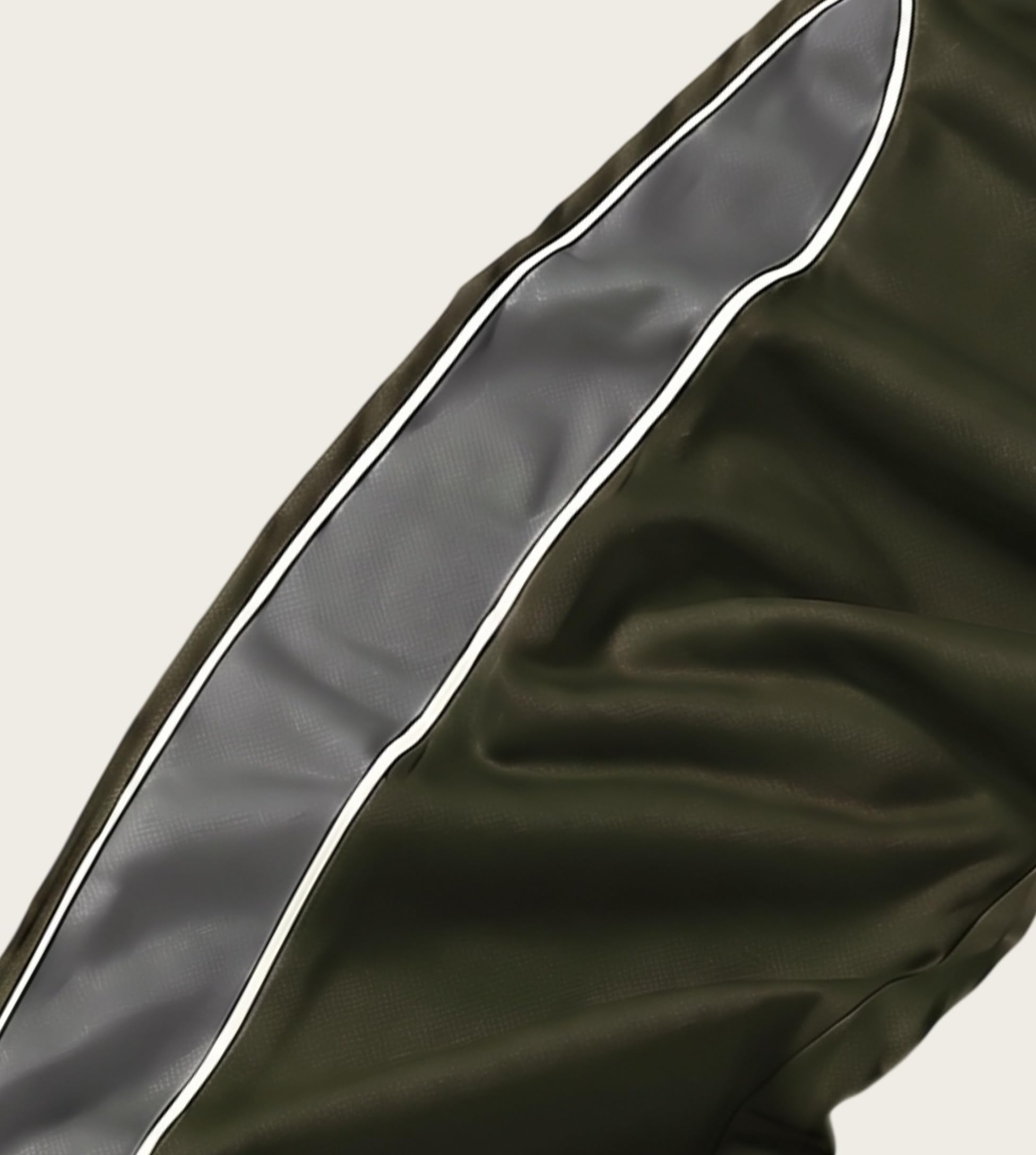 QJQ Men's Baggy Track Pants Casual Wide Leg Striped Side Sweatpants Drawstring Elastic Waist Y2k Streetwear