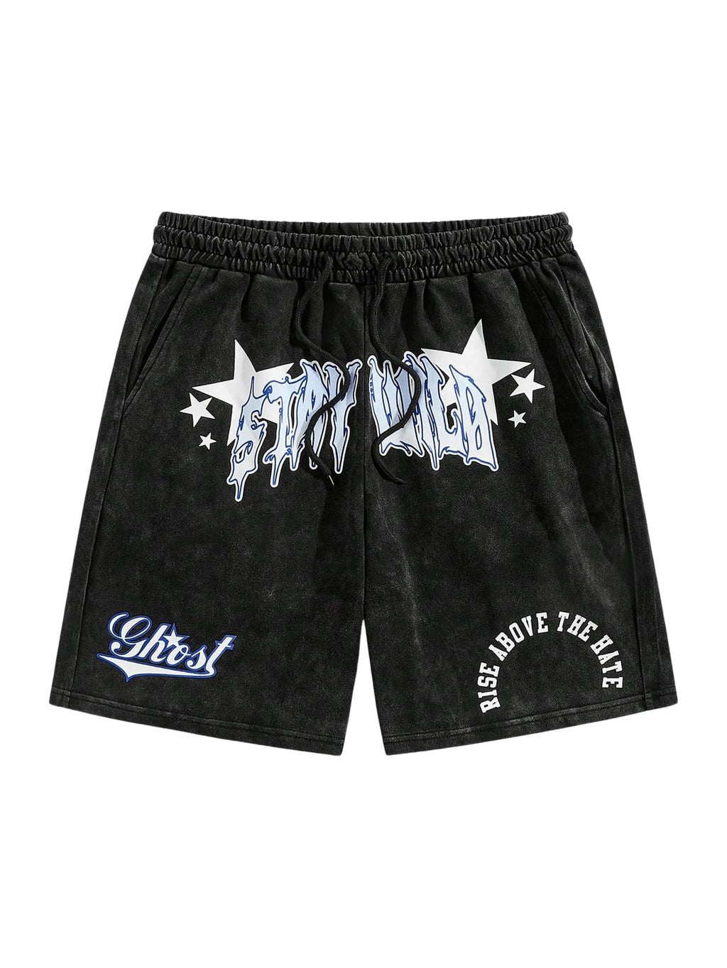 SHENHE Men's Graphics Shorts Print Workout Track Streetwear Shorts