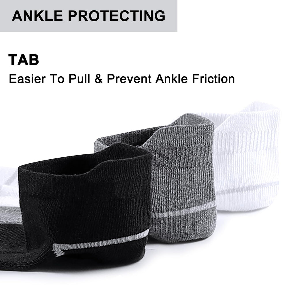 shnn 12 Pairs Mens Ankle Socks Athletic Casual Low Cut Short Socks for Men