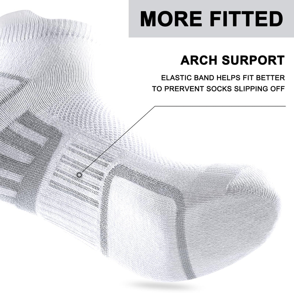 shnn 12 Pairs Mens Ankle Socks Athletic Casual Low Cut Short Socks for Men
