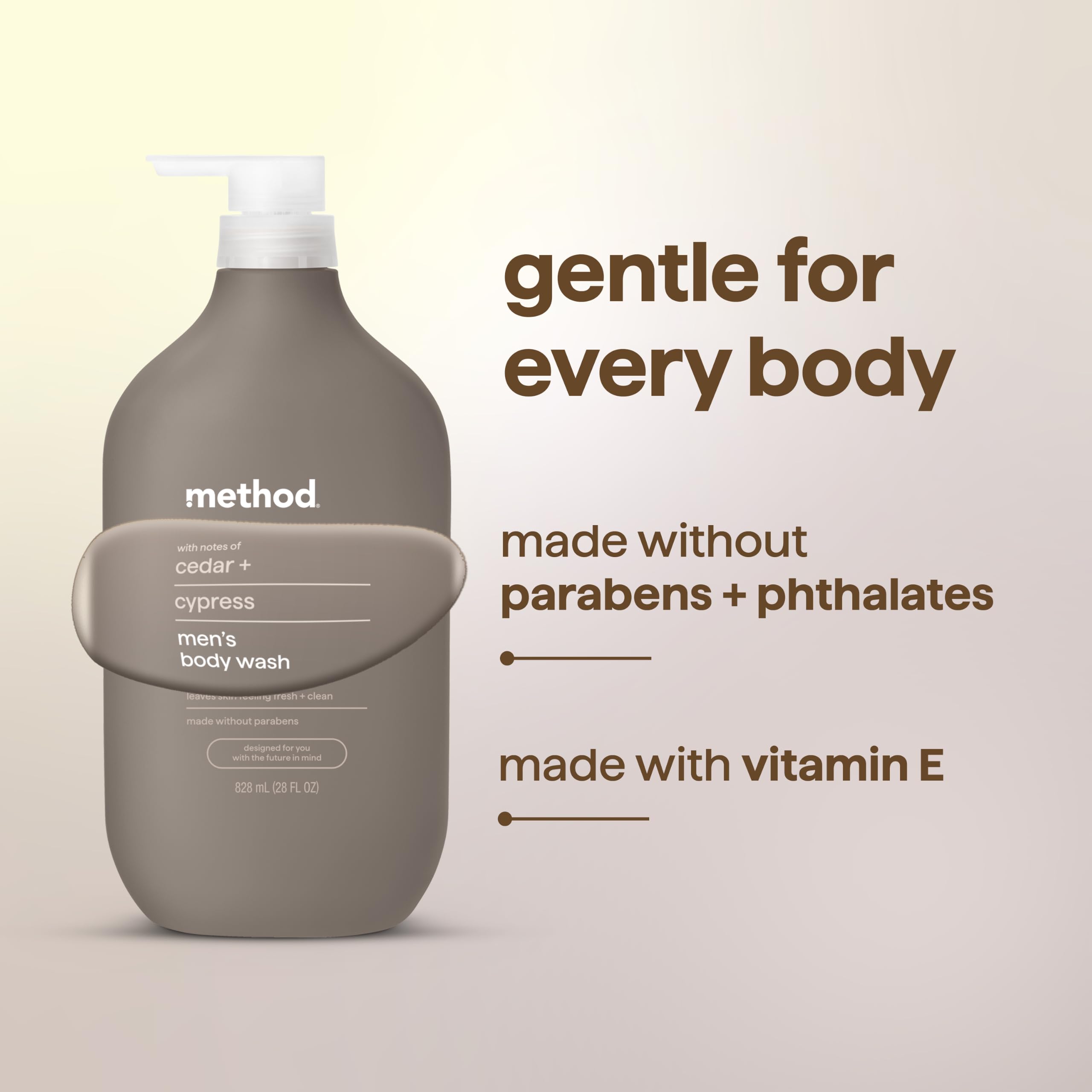 method Men’s Body Wash, Sea + Surf Scent, 28 fl oz