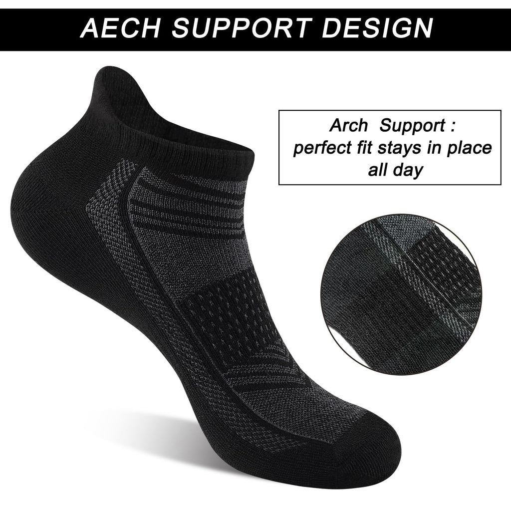 shnn 14 Pairs Mens/Womens Ankle Socks Breathable Casual Low Cut Short Socks for Men/Women with Heel Tab