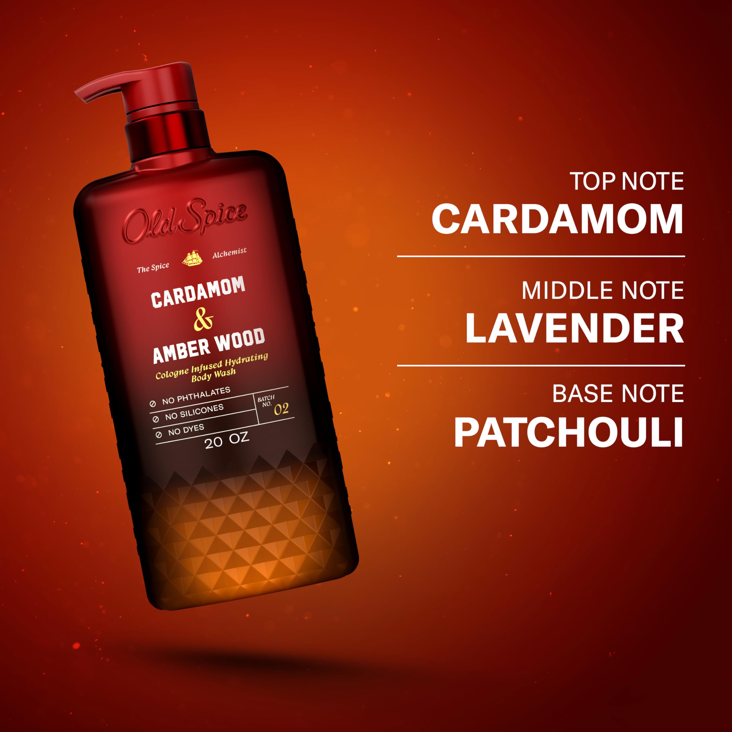 Old Spice Body Wash for Men, Cashmere + Vanilla Wood Scent, 20 fl oz