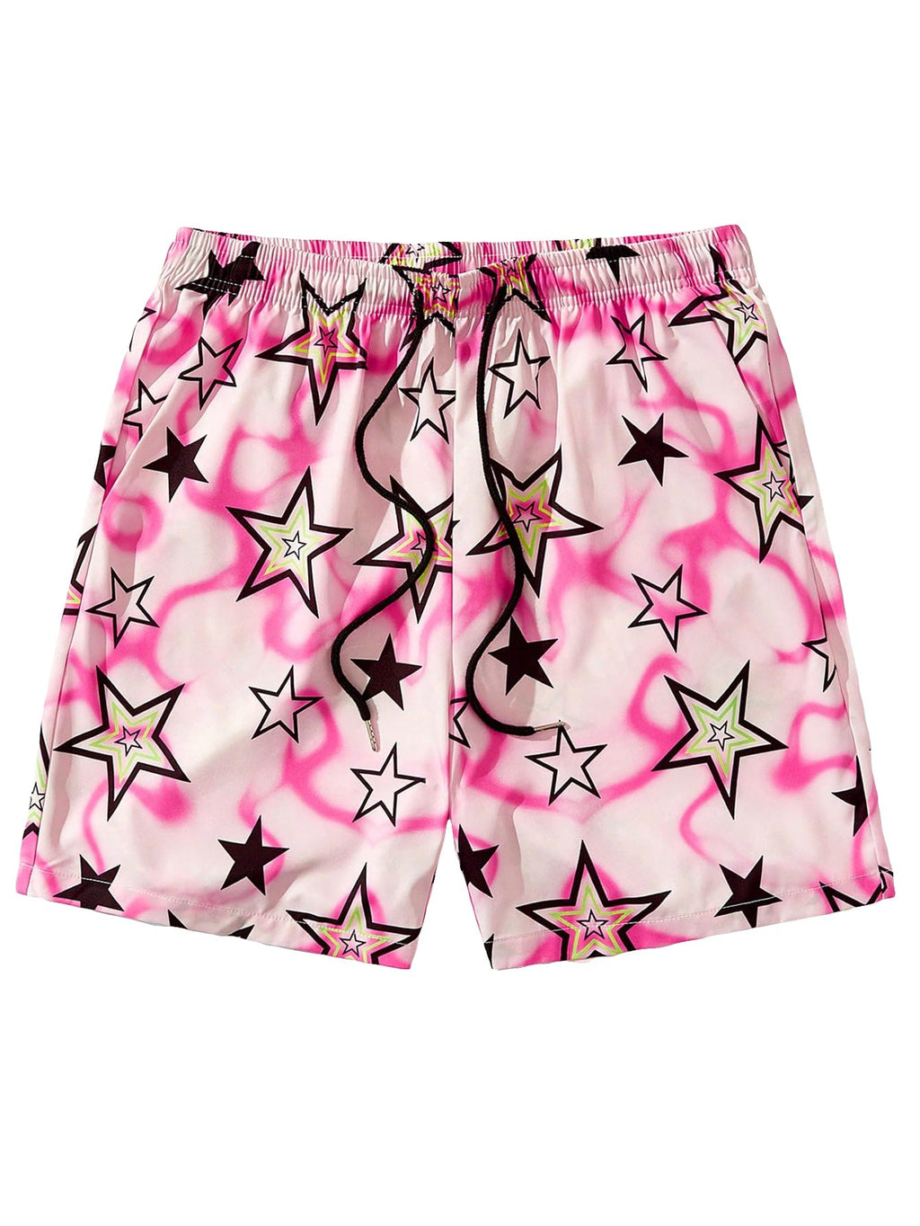 SHENHE Men's Graphics Shorts Print Workout Track Streetwear Shorts