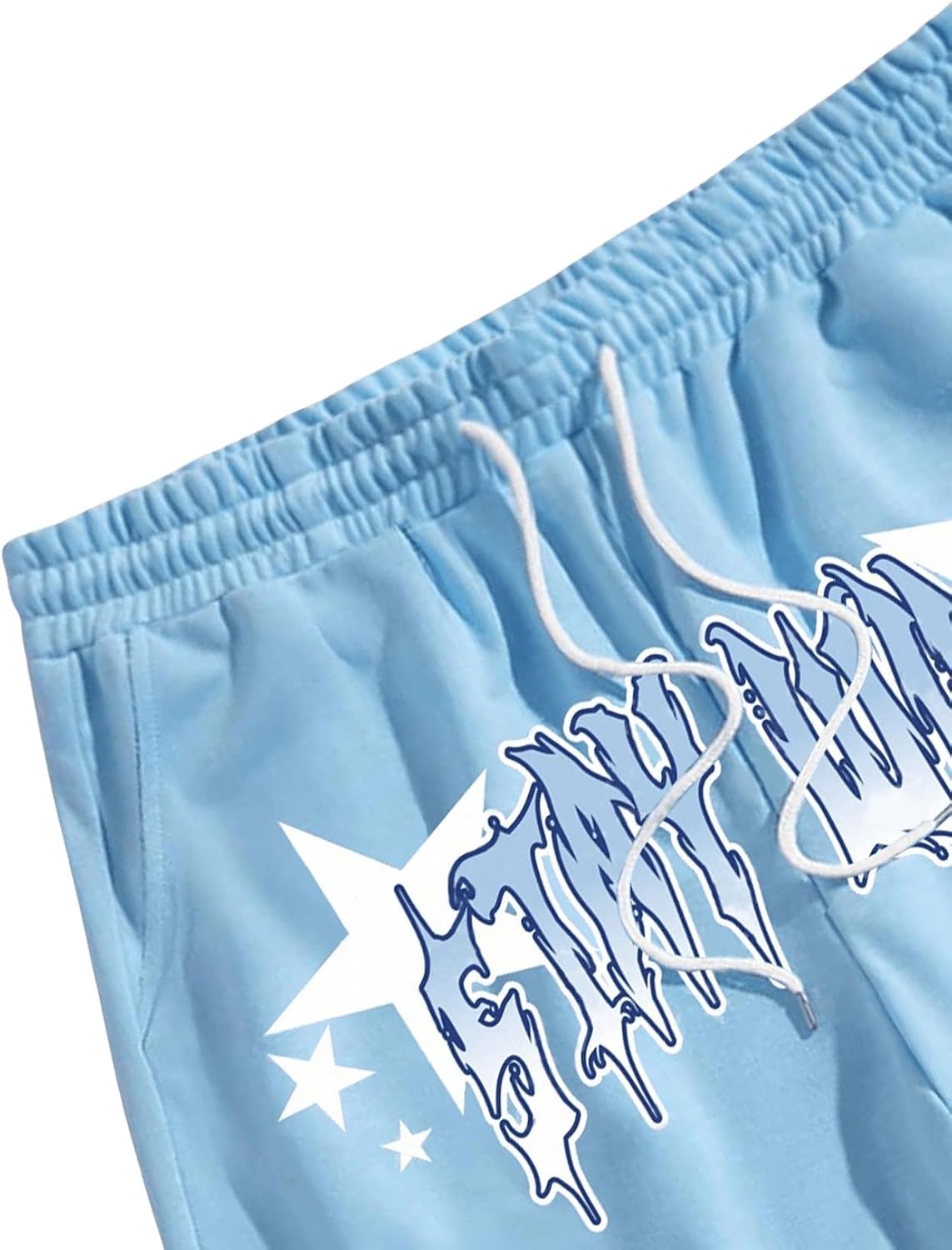 SHENHE Men's Graphics Shorts Print Workout Track Streetwear Shorts