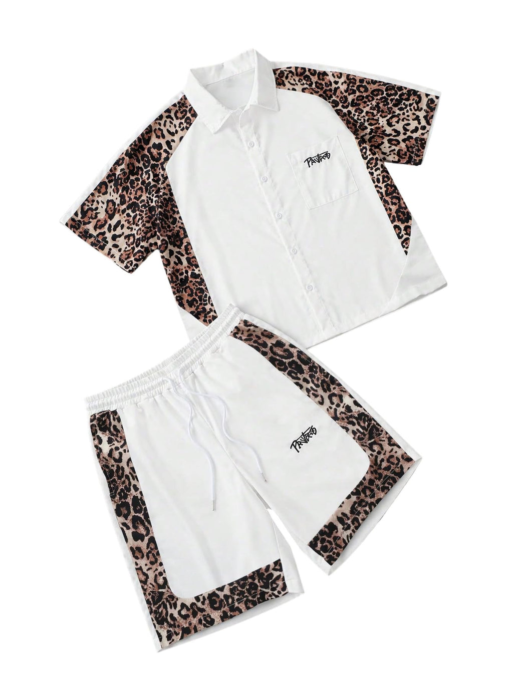 SOLY HUX Men's Summer Outfits Track Suits 2 Piece Short Sets