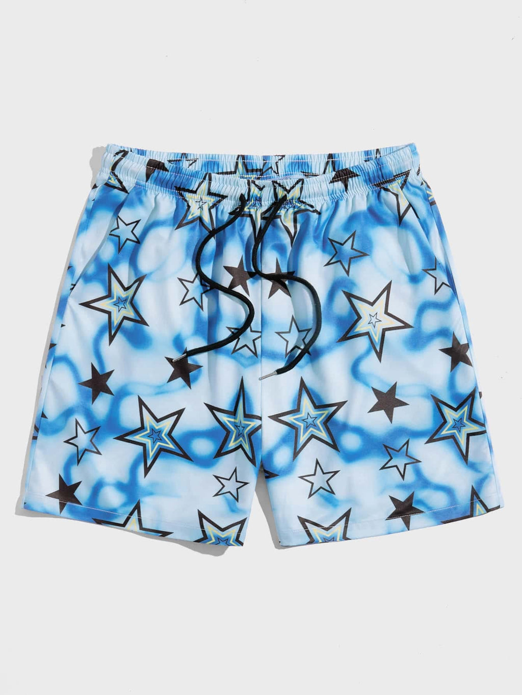 SHENHE Men's Graphics Shorts Print Workout Track Streetwear Shorts