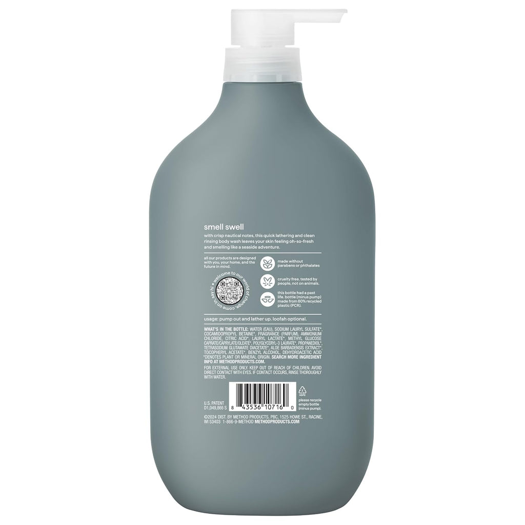 method Men’s Body Wash, Sea + Surf Scent, 28 fl oz