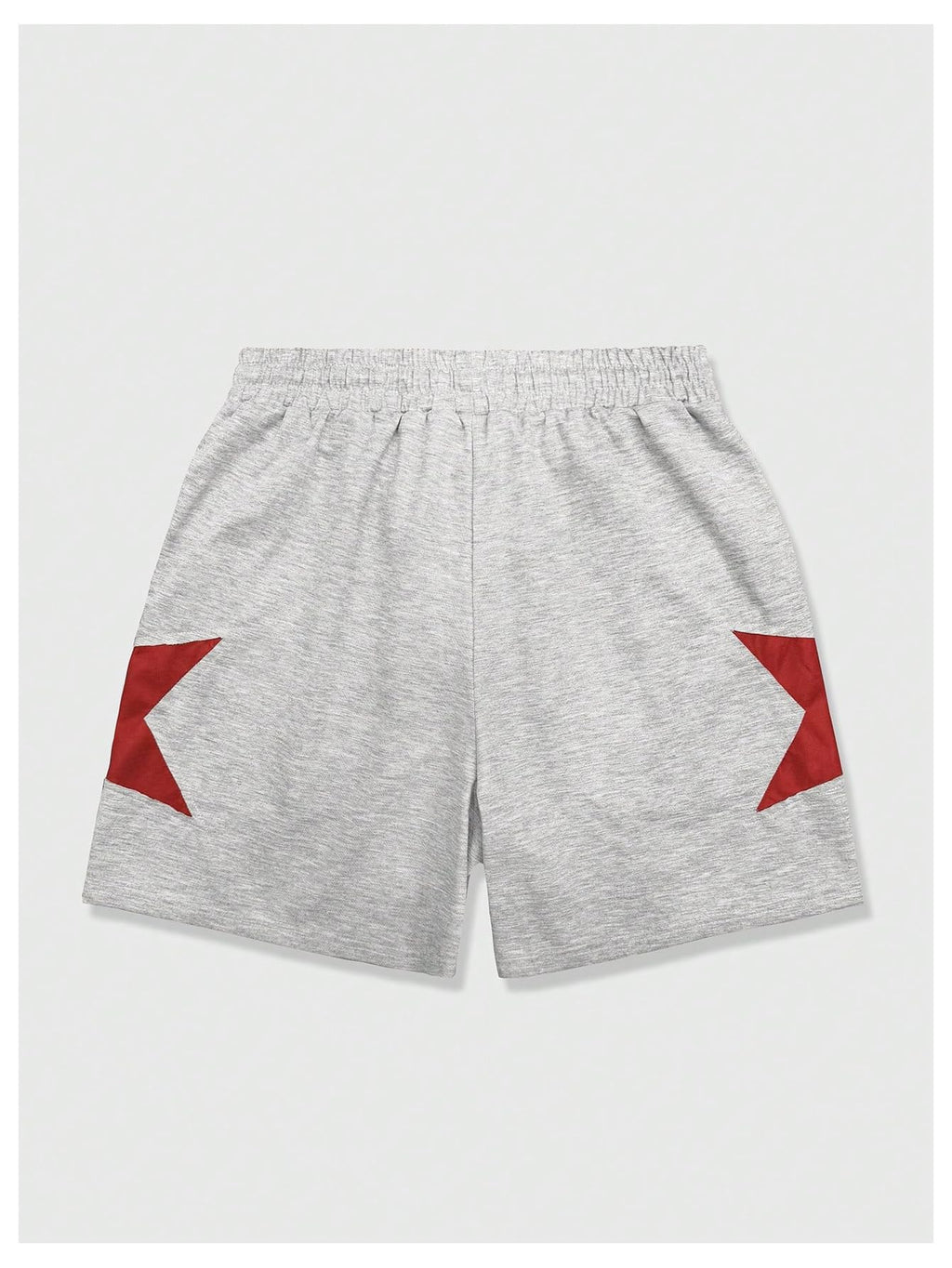 VIPWOLF Men's Star Graphic Y2k Shorts Distressed Track Shorts Streetwear