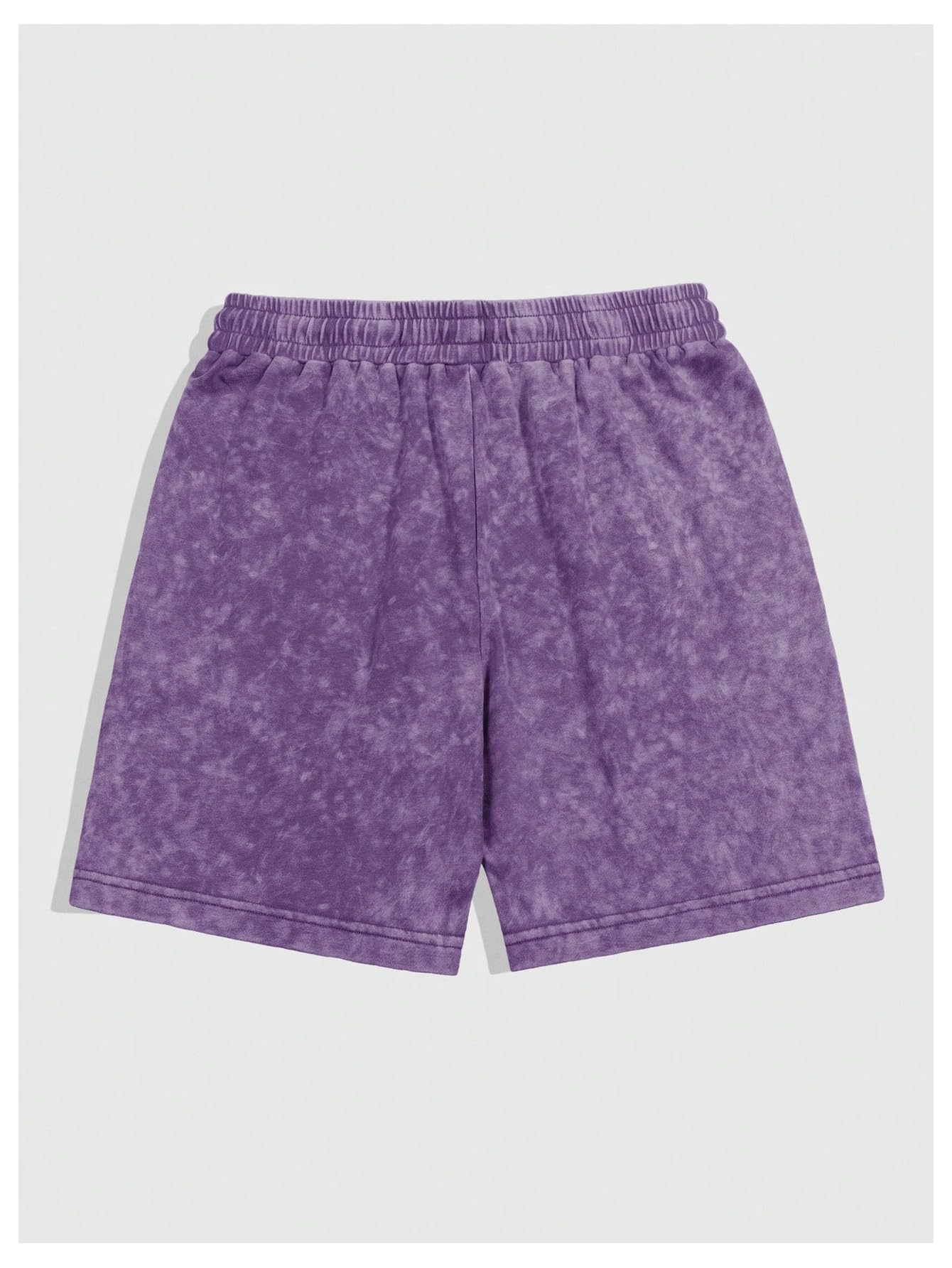 VIPWOLF Men's Star Graphic Y2k Shorts Distressed Track Shorts Streetwear