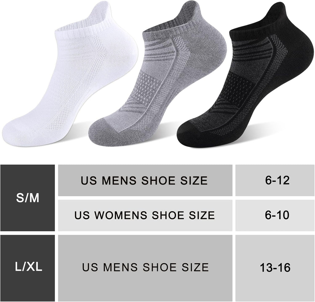 shnn 14 Pairs Mens/Womens Ankle Socks Breathable Casual Low Cut Short Socks for Men/Women with Heel Tab