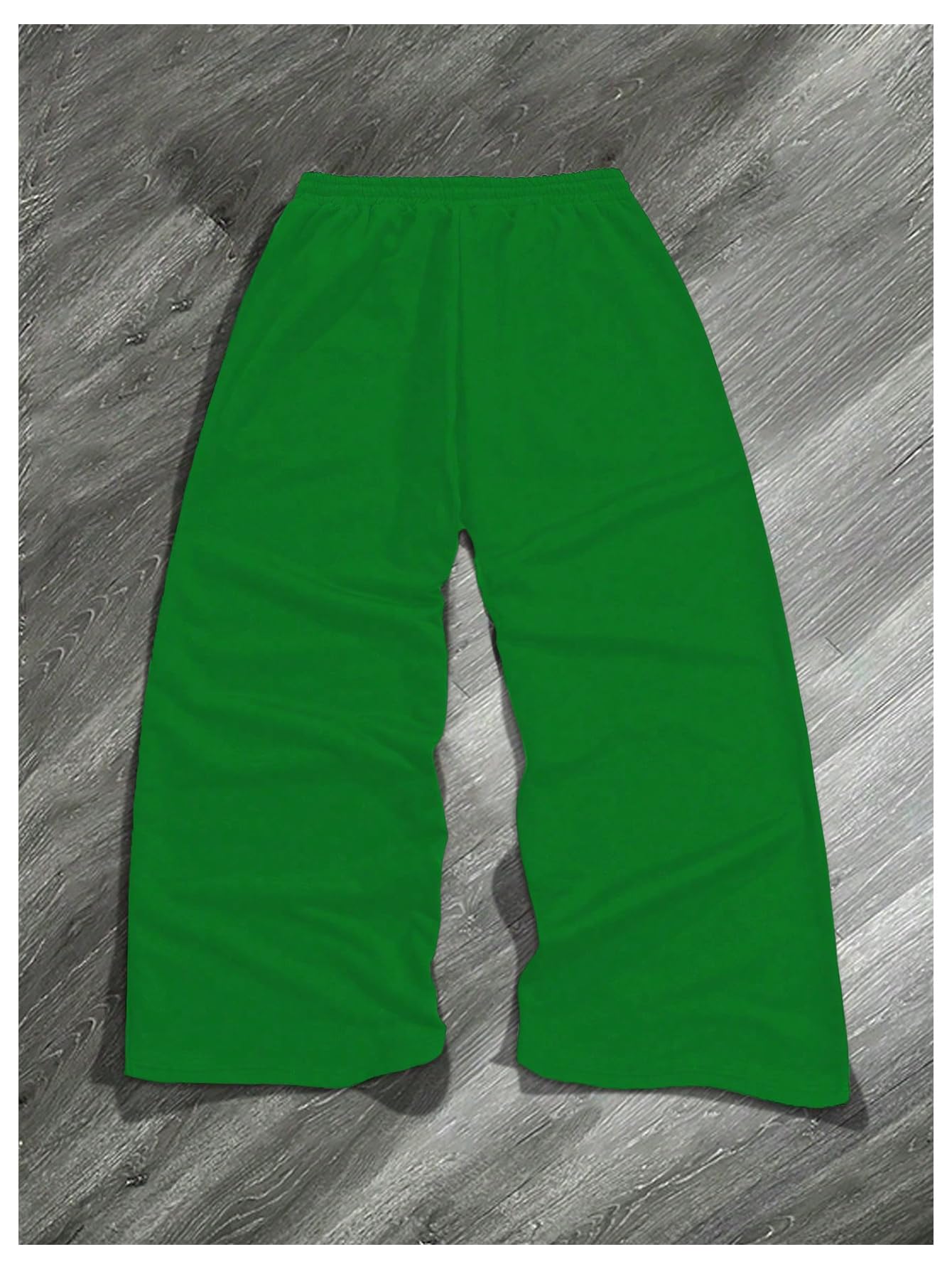 SHENHE Men's Y2k Graphic Track Striped Parachute Wide Leg Sweatpants