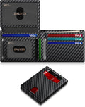 ZALVEX Wallet for Men Slim RFID Blocking Leather Credit Card Holder Wallet