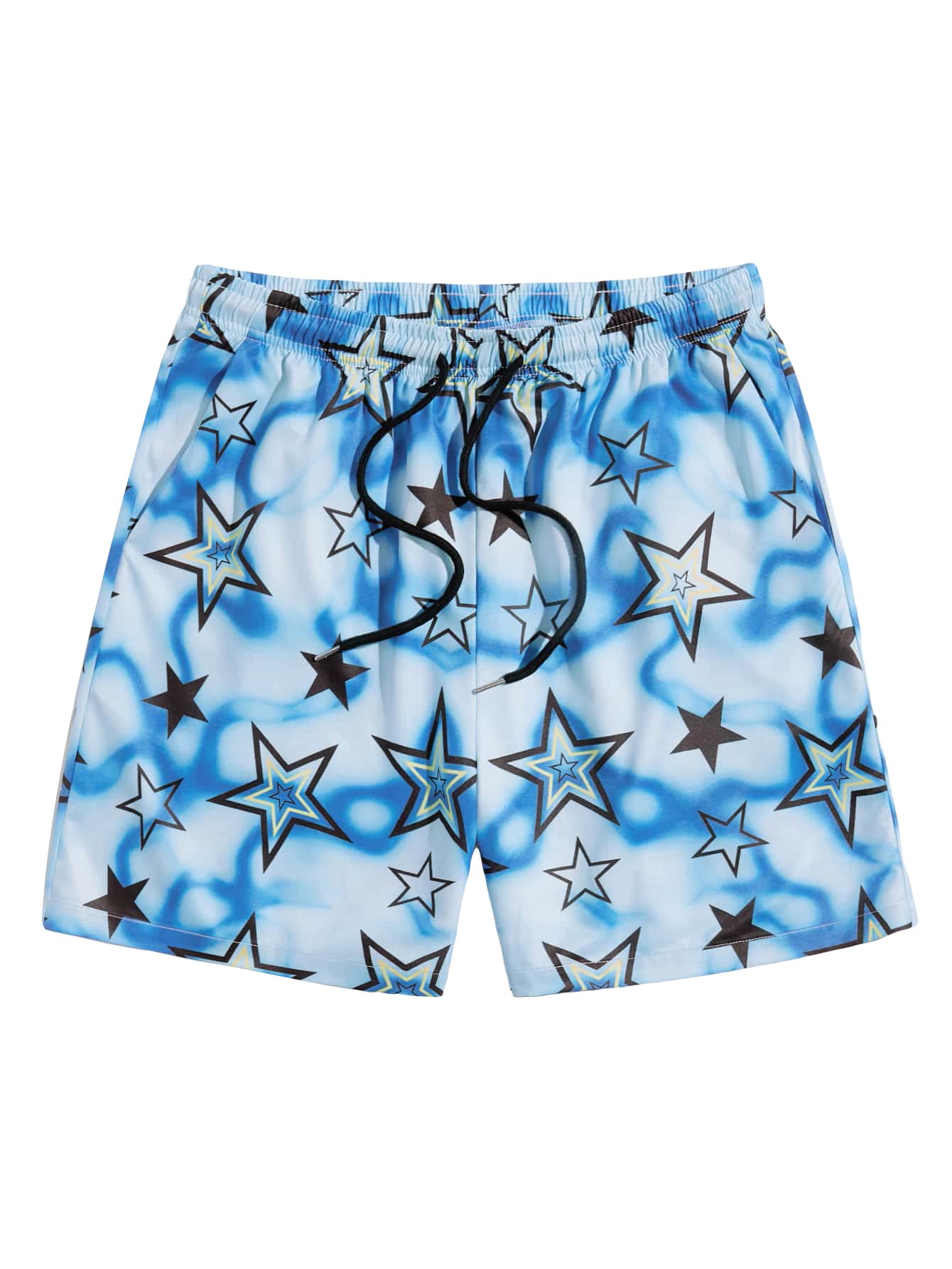 SHENHE Men's Graphics Shorts Print Workout Track Streetwear Shorts
