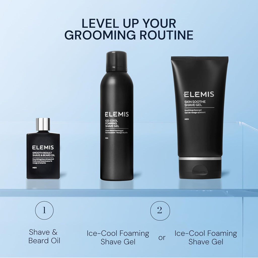 ELEMIS Smooth Result Shave and Beard Oil for Men, 1 Fl Oz