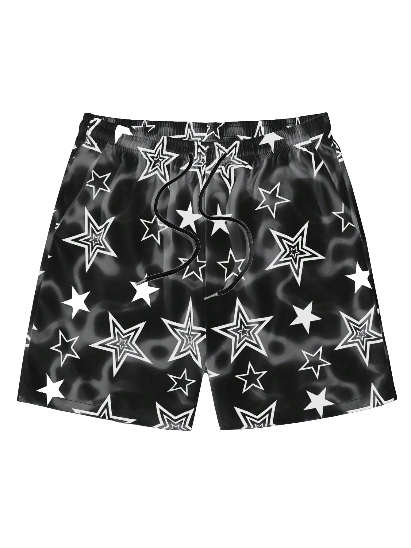 SHENHE Men's Graphics Shorts Print Workout Track Streetwear Shorts