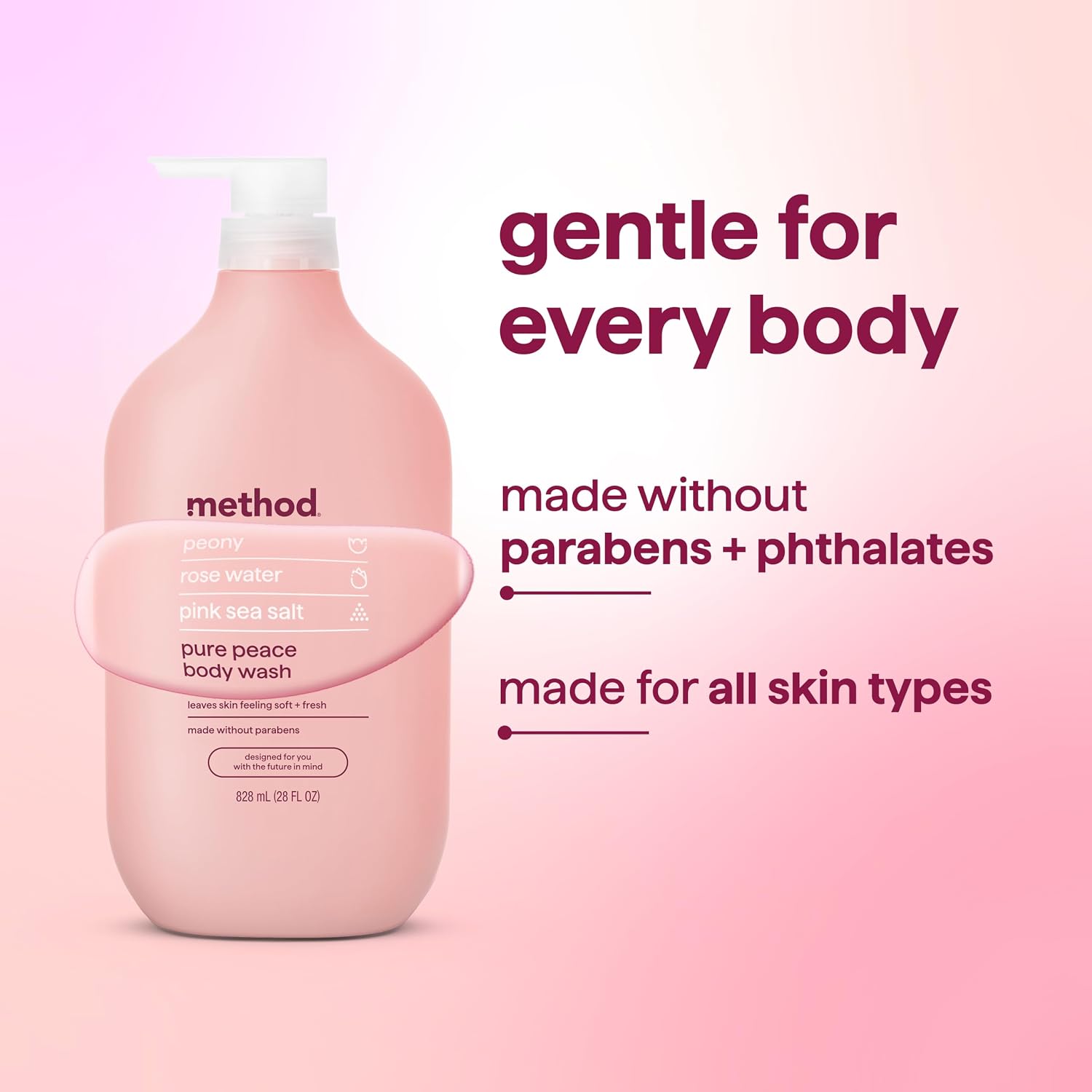 method Body Wash, Simply Nourish, 28 fl oz
