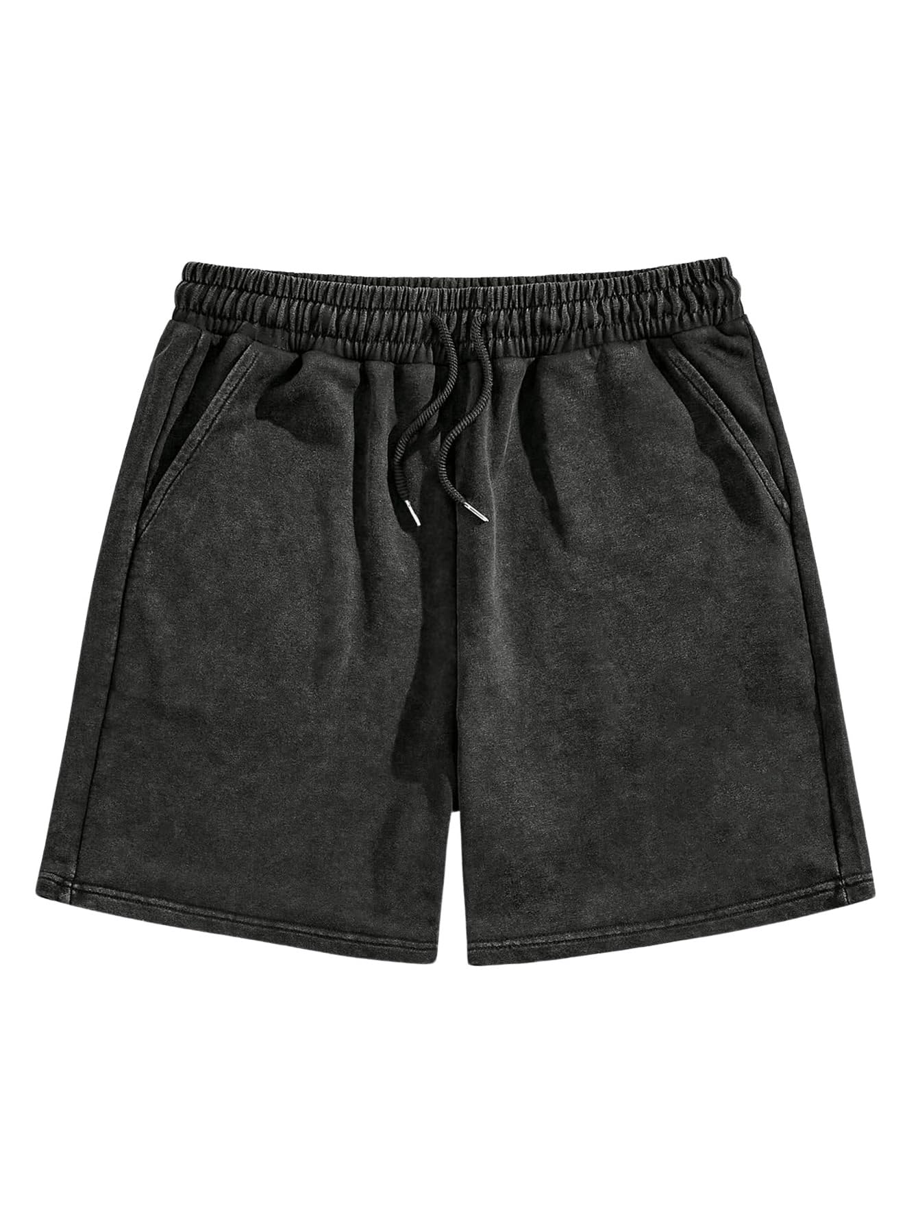 VIPWOLF Men's Star Graphic Y2k Shorts Distressed Track Shorts Streetwear