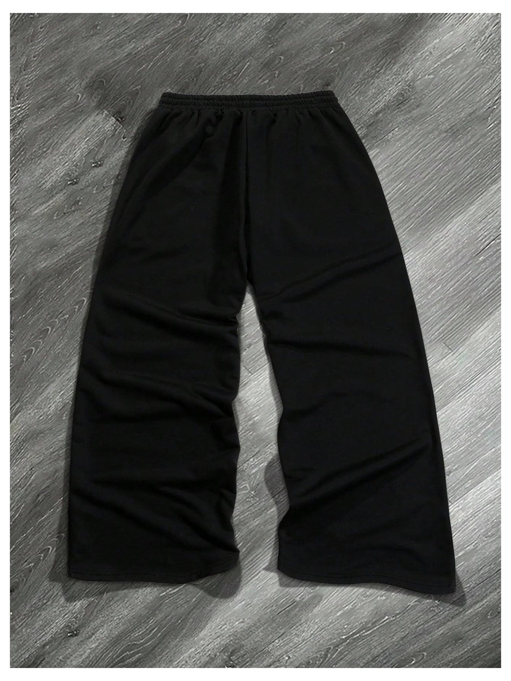 SHENHE Men's Y2k Graphic Track Striped Parachute Wide Leg Sweatpants