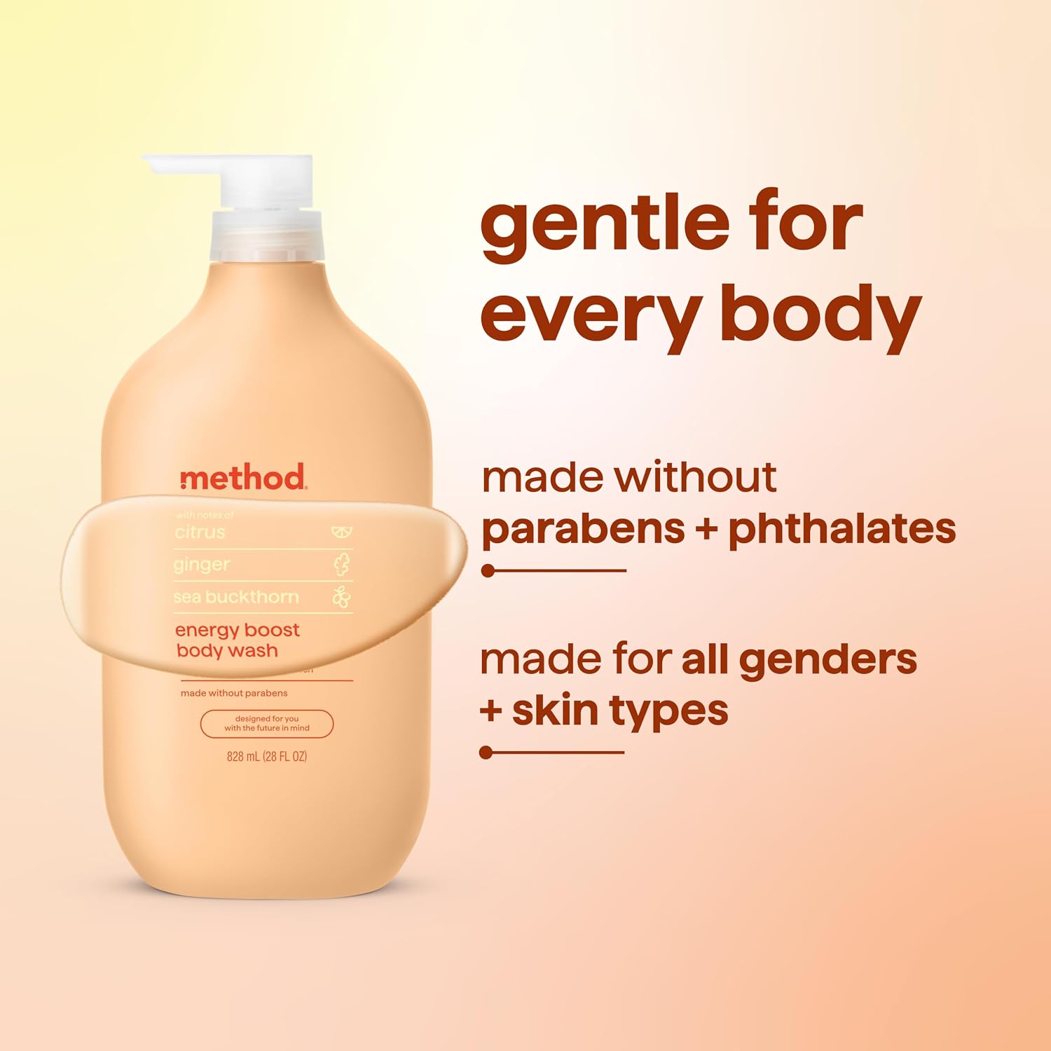 method Body Wash, Simply Nourish, 28 fl oz