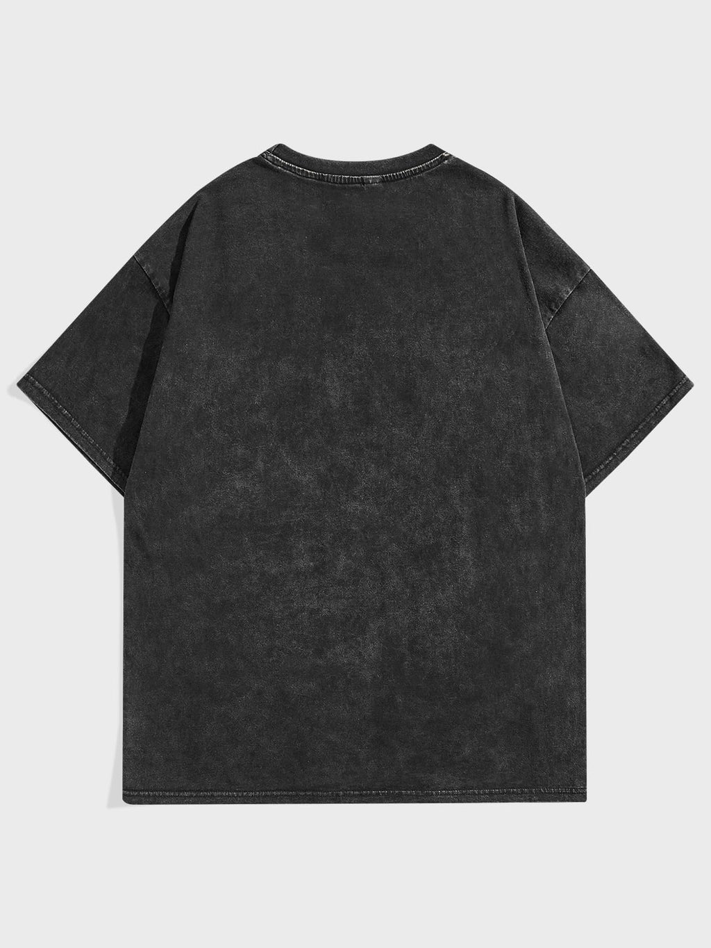 Verdusa Men's Y2k Graphic Tees Short Sleeve Crew Neck Grunge Shirts
