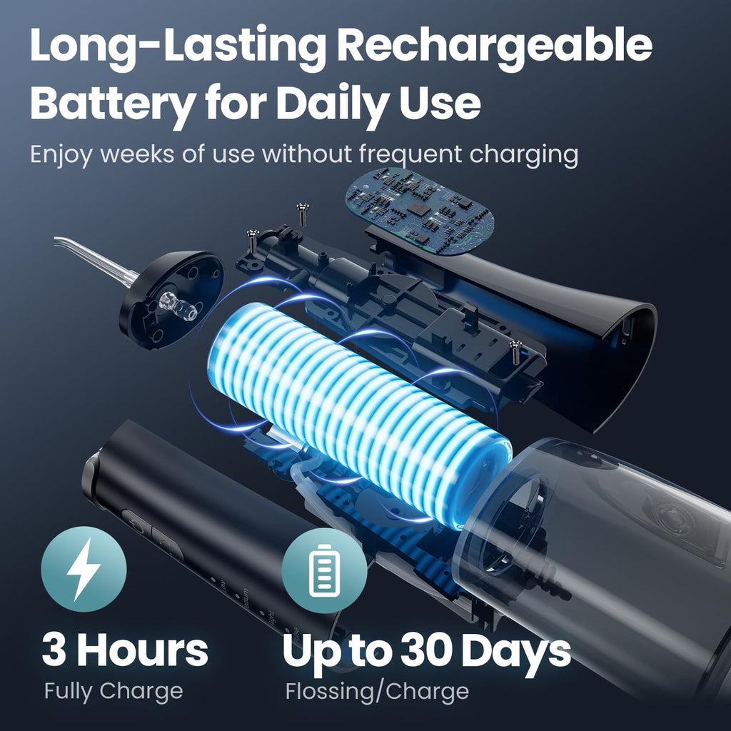 Onlyone Water Flosser with Adjustable Water Pressure for Daily Oral Care