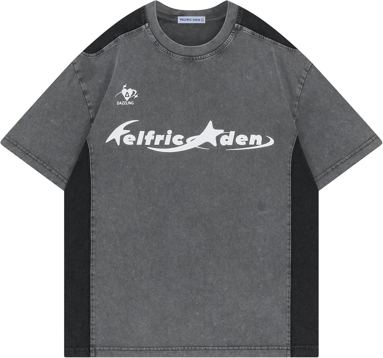 Aelfric Eden Graphic Tees Y2k Mens Oversized T Shirt Racing Streetwear Shirts Unisex Casual Summer Tops