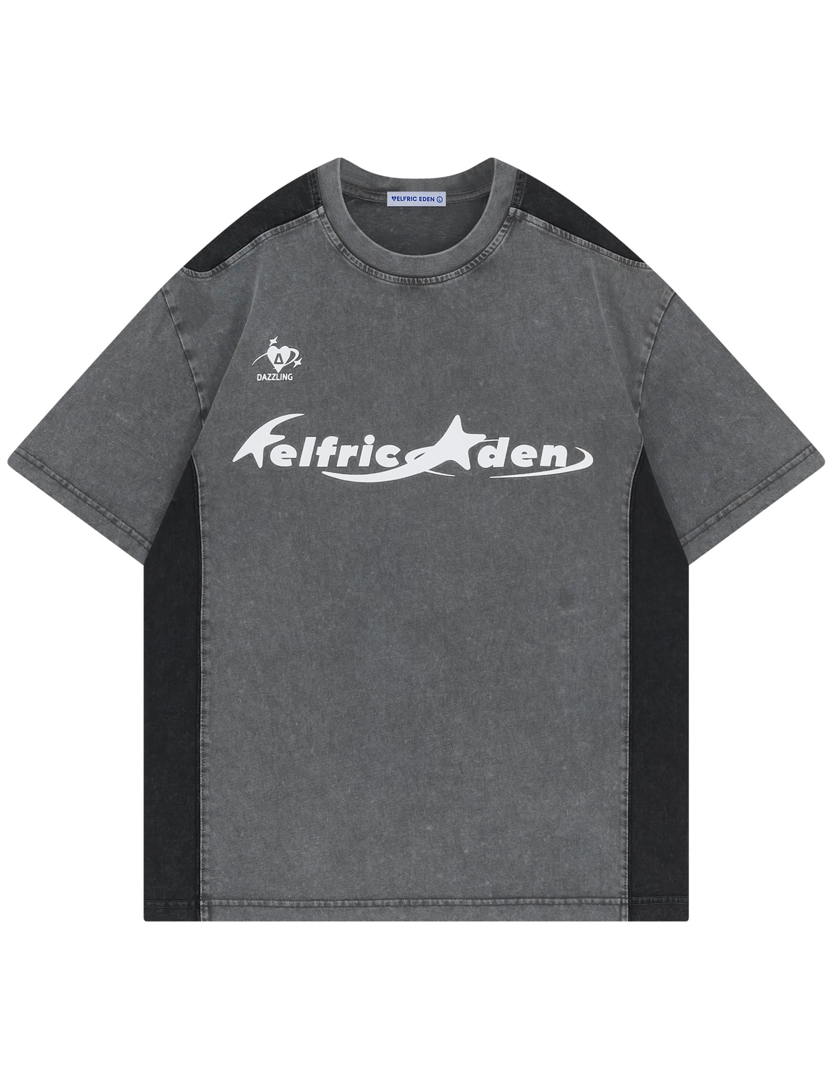 Aelfric Eden Graphic Tees Y2k Mens Oversized T Shirt Racing Streetwear Shirts Unisex Casual Summer Tops