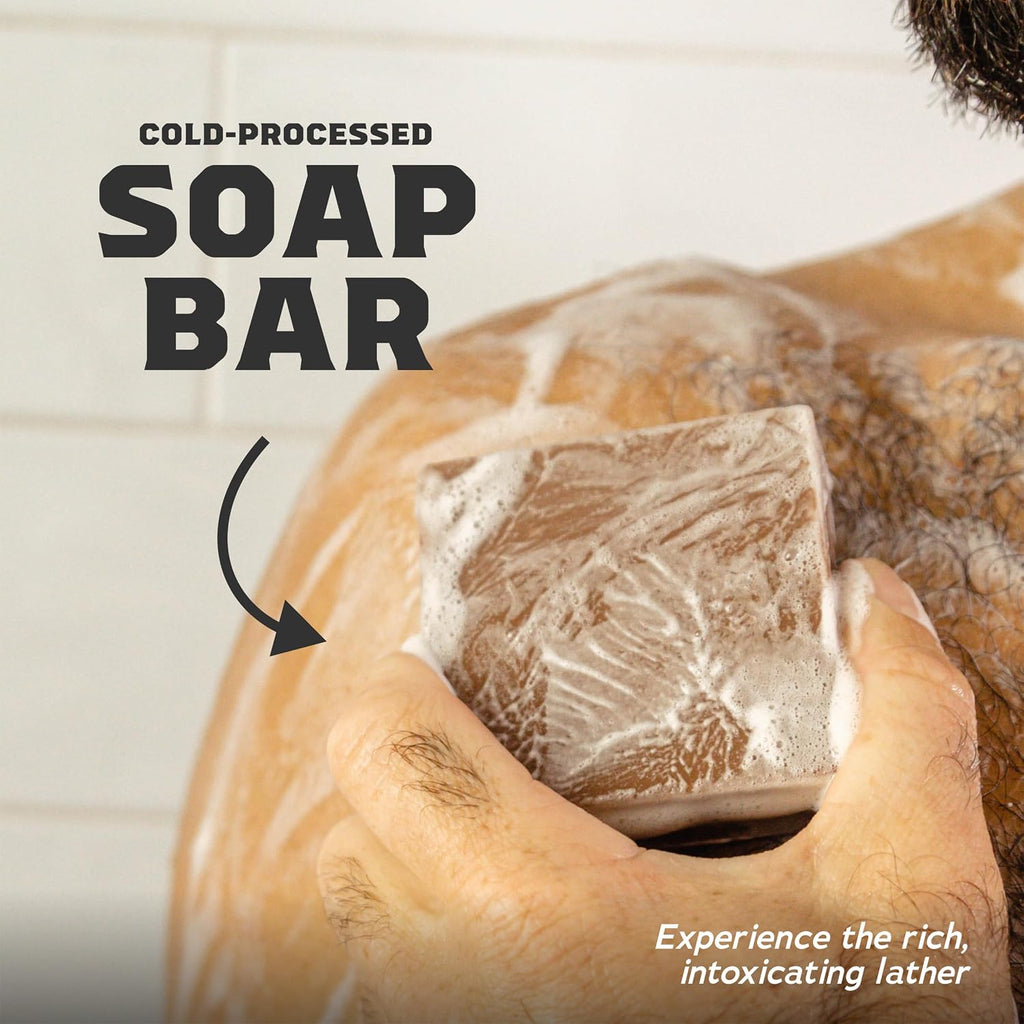 Dr. Squatch Natural Men’s Bar Soap - Cold Process Body Soap Bar with Natural Oils - Gifts for Men - Birchwood Breeze, Coconut Castway, Summer Citrus, Pine Tar & more (5 oz, 10-Pack)