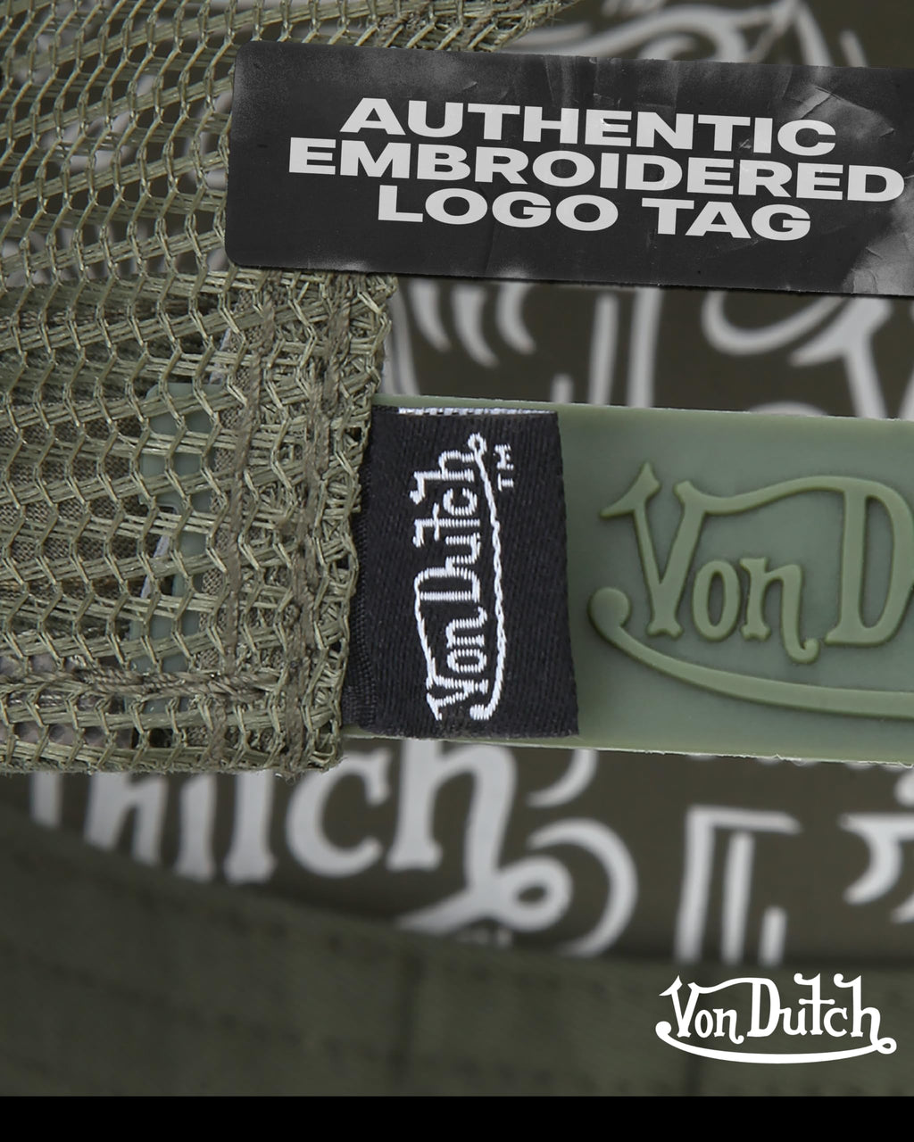 Von Dutch Unisex Trucker Hat - Retro Classic Solid Color Mesh Back Snapback Baseball Cap for Men & Women.